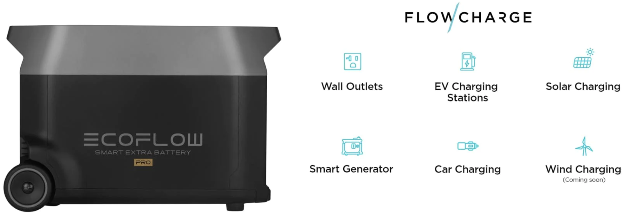 Ecoflow Delta Pro Extra Battery opladen
