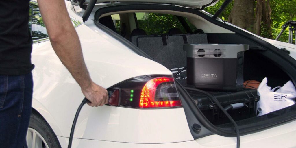 Back-up batterij voor elektrische auto's