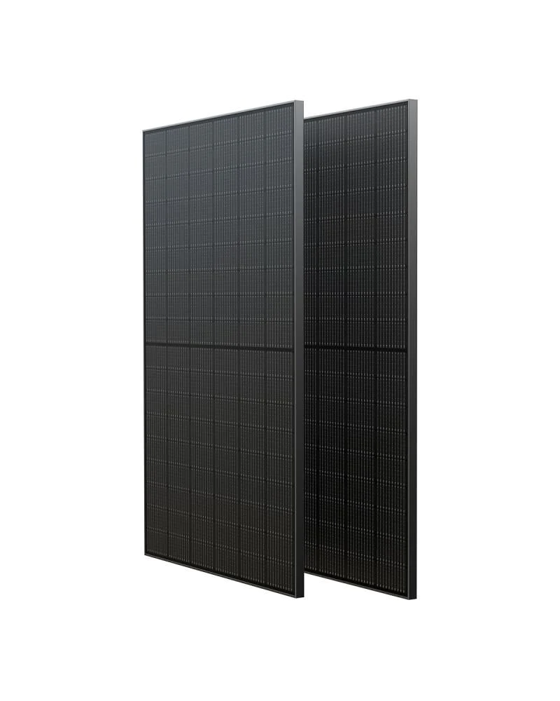 2x Ecoflow 400W Rigid Solar Panel + Mounting Feet