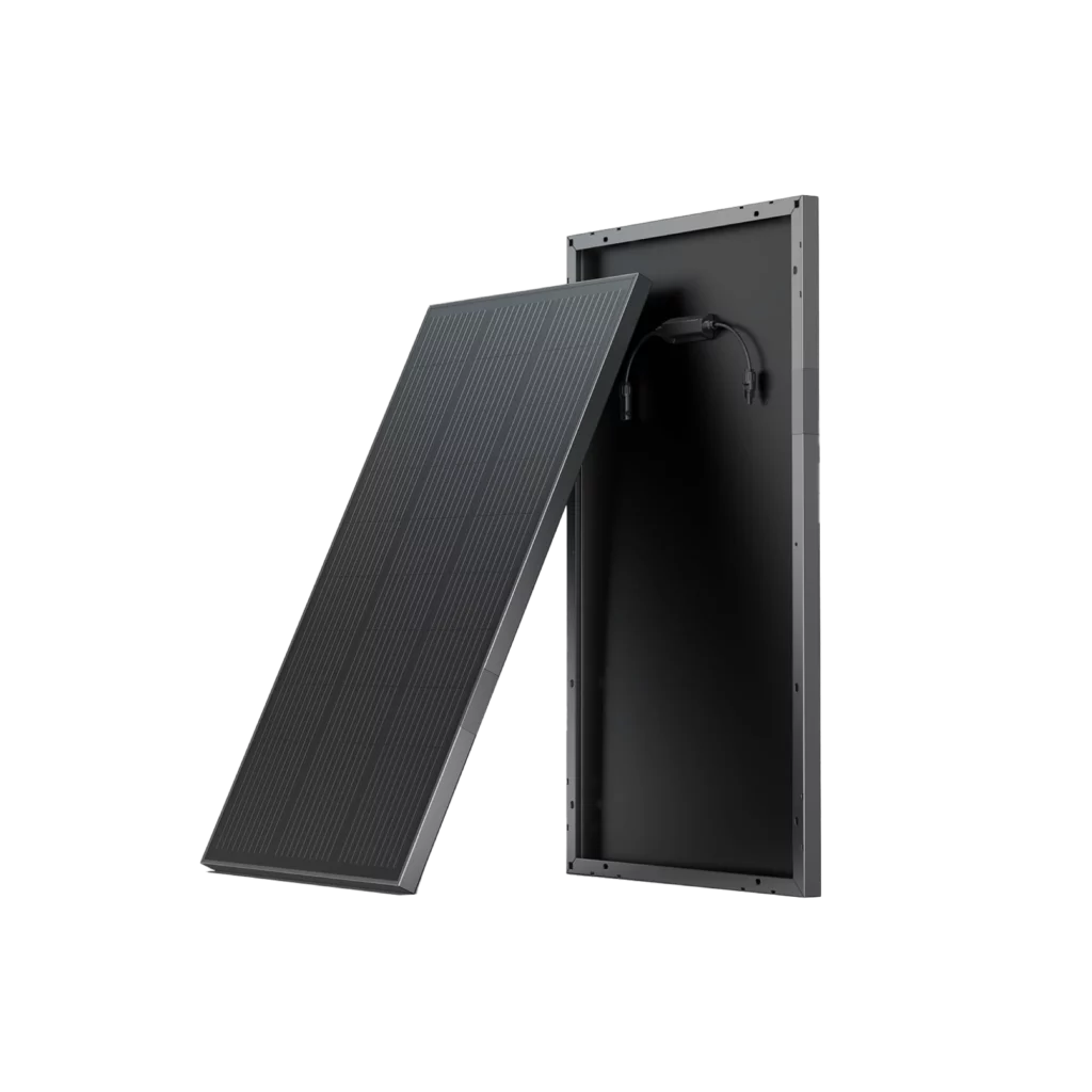 Ecoflow 100W Rigid Solar Panel complete set