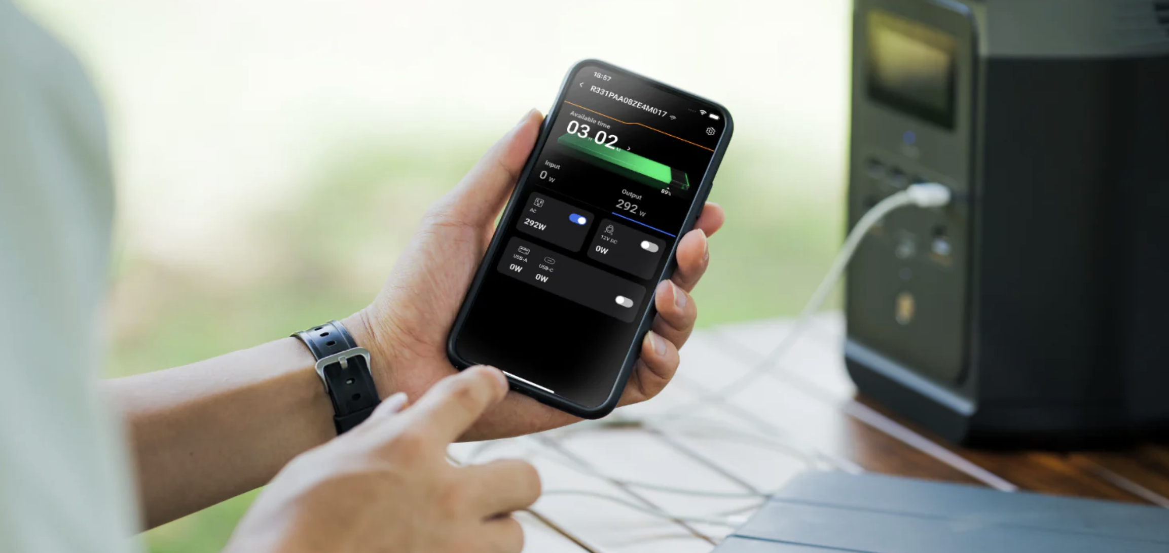 Ecoflow Delta 2 met Ecoflow App