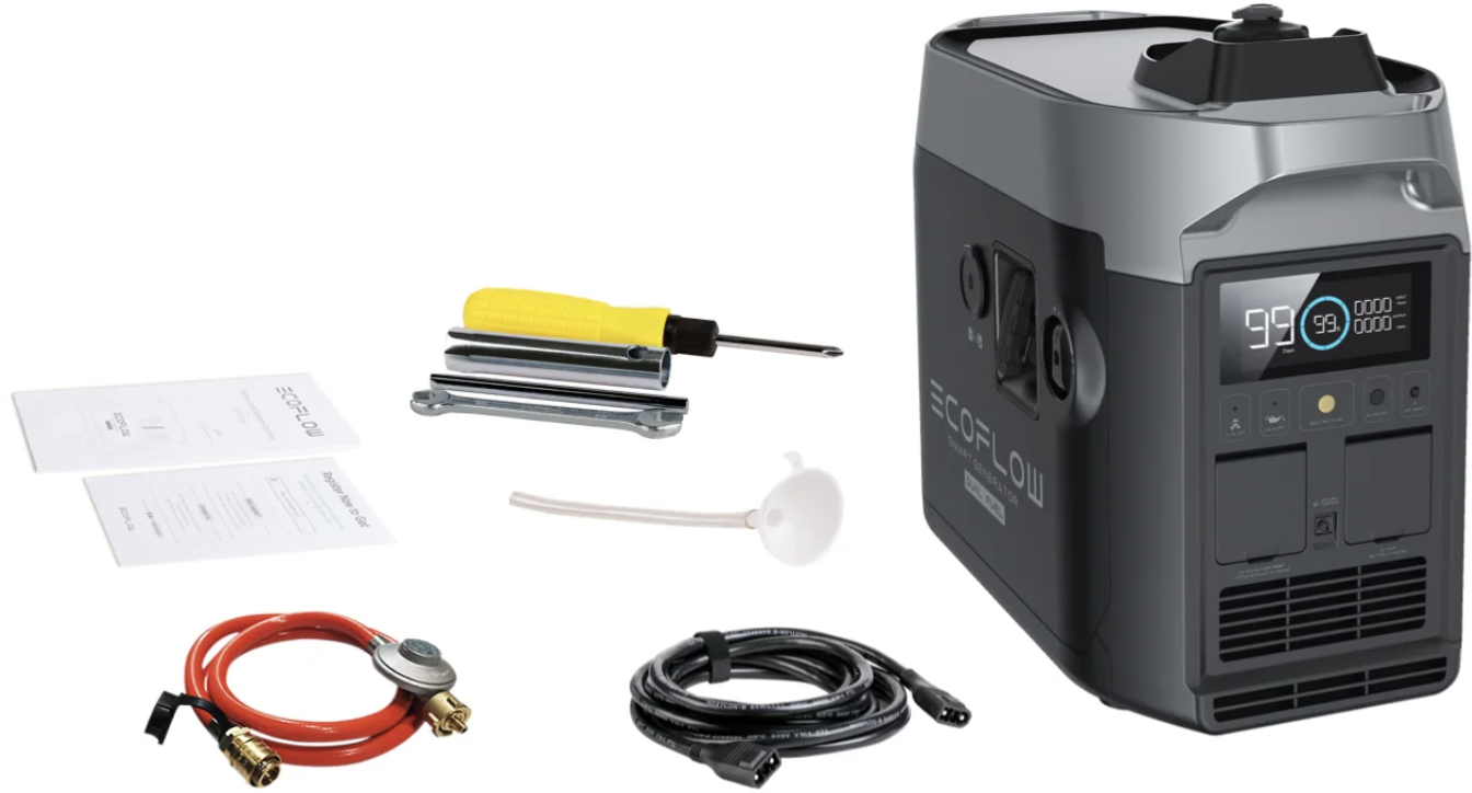 Ecoflow Smart Generator (Dual Fuel) in de doos