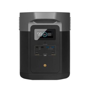 Ecoflow Delta Max 2000 (EU) Version vooraanzicht met display
