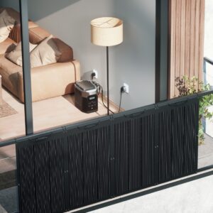 EcoFlow PowerStream Micro-omvormer 600W zonnepanelen voor balustrade