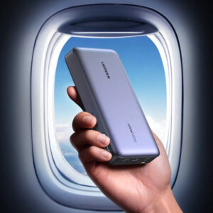 UGREEN 25000mAh Powerbank 145W in vliegtuig toegestaan