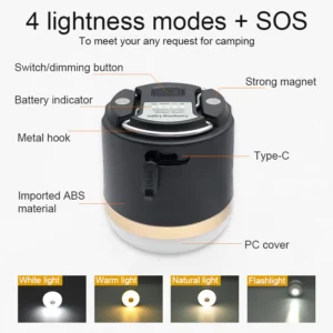 Ecoflow Camping Light standen