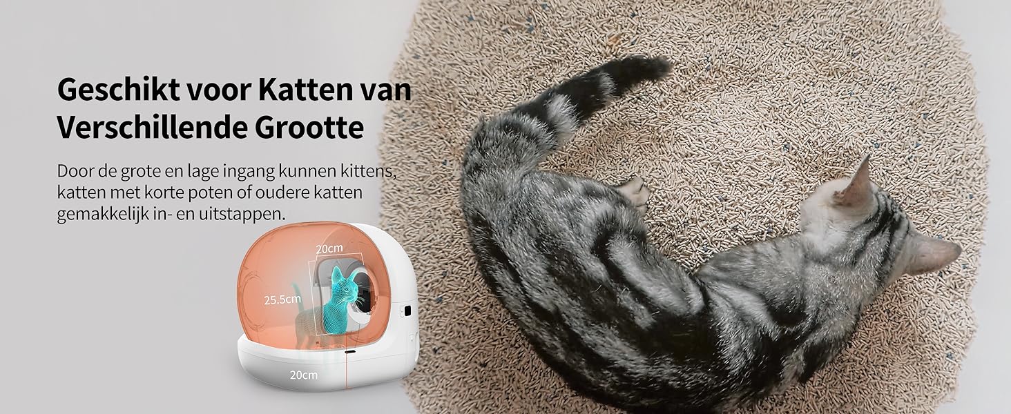 PetKit Pura MAX Voor grote en kleine katten