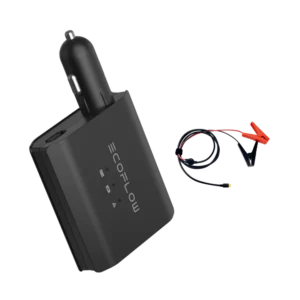 Ecoflow Car Battery Charging Adapter met accuklemmen
