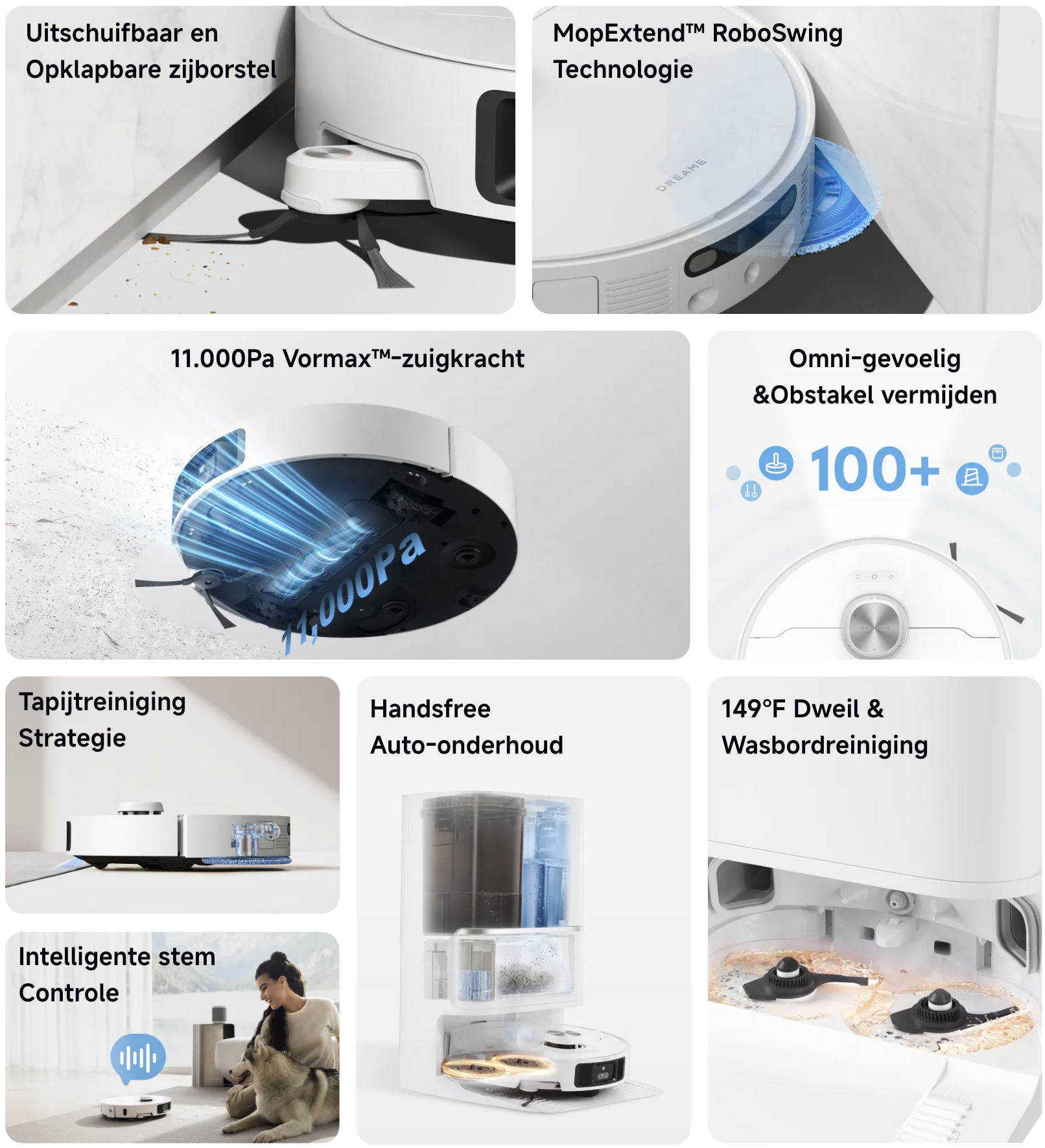 Dreame L40 Ultra belagrijkste eigenschappen