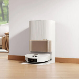 Dreame X40 Ultra Complete White in de woonkamer en keuken