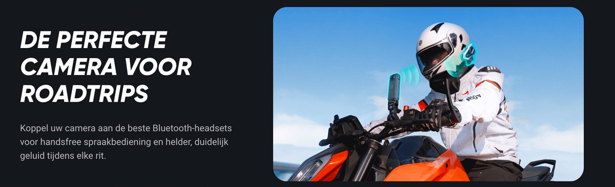 Insta360 X4 Motorcycle Kit XXL perfecte camera voor rodtrips