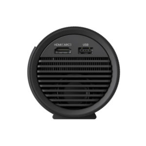 JMGO PicoFlix HDMI en USB poort aan de zijkant