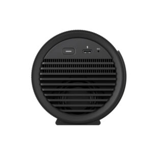 JMGO PicoFlix USB-C poort aan de zijkant