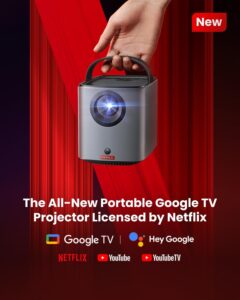 Nebula Mars 3 Air multimedia en Netflix