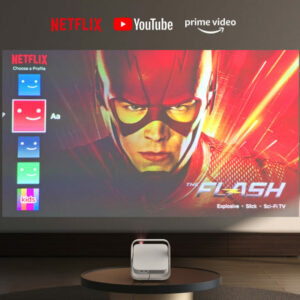 XGIMI Elfin Flip beamer met netflix app