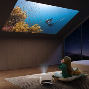 XGIMI HORIZON S Max projectie op de wand of plafond