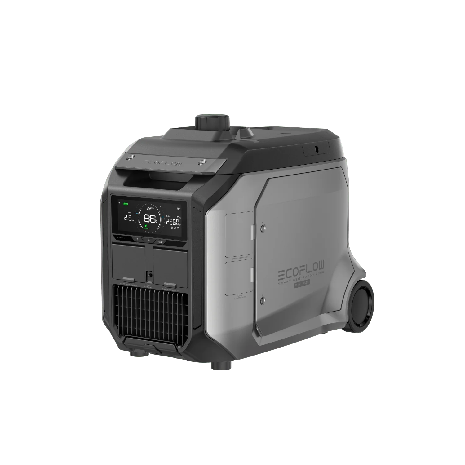 EcoFlow Smart Generator 4000 (Dual Fuel) met wielen
