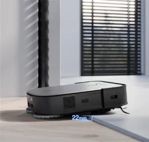 Ecovacs Deebot X2 OMNI kan over 22mm obstakels