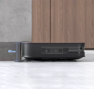Ecovacs Deebot X2 OMNI maar 95mm hoog