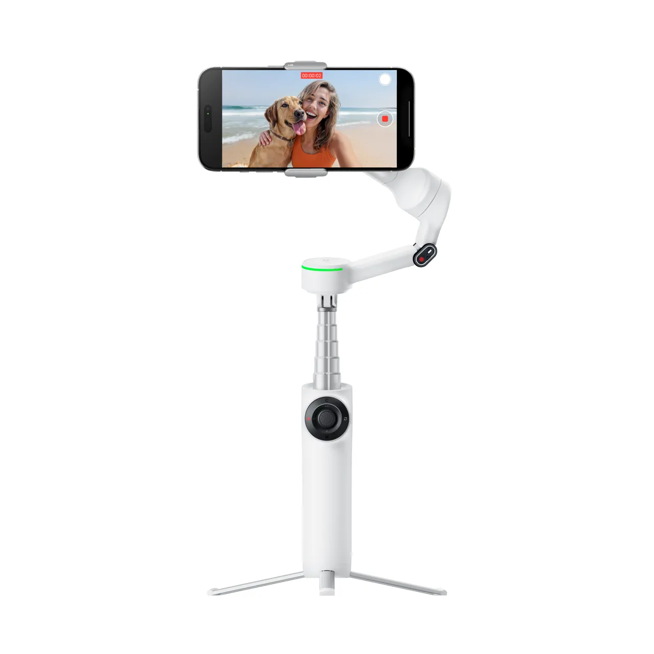 Insta360 Flow 2 Pro White AI gimbal