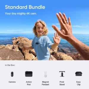 Insta360 GO 3S Black 64GB in de verpakking