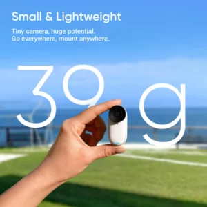 Insta360 GO 3S White 128GB weegt maar 39 gram