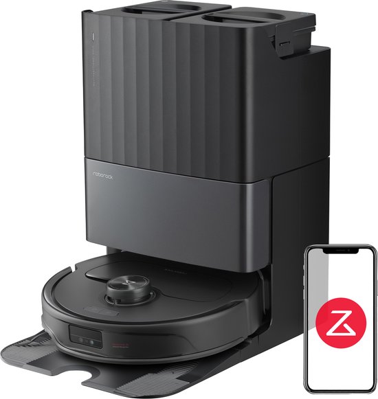 Roborock Q Revo Master Black robotstofzuiger met app