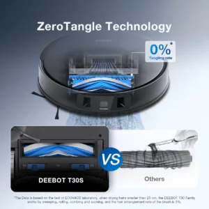 Ecovacs Deebot T30S Combo Complete Zero Tangle Technology