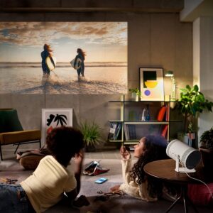 Samsung The Freestyle 2nd Gen projectie op de muur